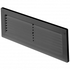 Вентиляционная решетка 60х204мм серый Awenta