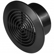 Вентиляционная решетка Ceiling 100мм черный Awenta