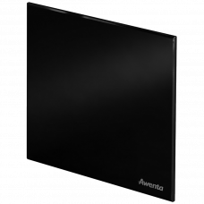 Решетка для вентилятора 100 Trax черный глянцевый Awenta