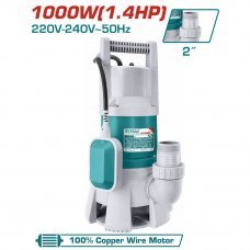 Насос дренажный 1000Вт 7м Total TWP810001