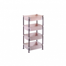 Этажерка для овощей 4-х ярусная 40x29.5x80см