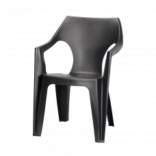 Стул пластиковый Dante графит