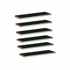 Полки 1195x480мм 0164PE антрацит Gama Box 6шт.