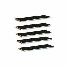Полки 900x305мм 0164PE антрацит Gama Box 5шт.