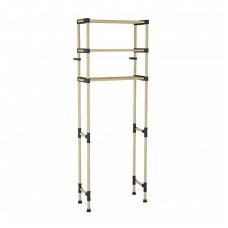 Полка деревянная многоцелевая модульная 3-уровневая SEO8166 158х68х28см