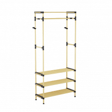 Шкаф деревянный открытый SEO8170 165х76х28см