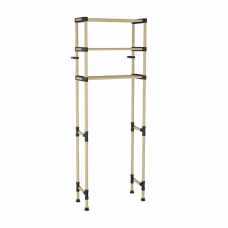 Полка деревянная многоцелевая модульная 3-уровневая SEO8180 154x50x20см