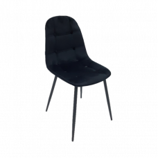 Стул 6155 велюр черный 