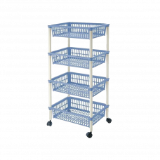 Этажерка 4-х ярусная Tontarelli 40x29x85см