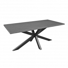 Стол обеденный Vesta Черный мрамор 150х80см