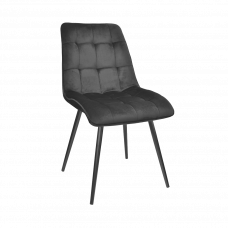 Стул обеденный Capella HLR66 Бархат черный