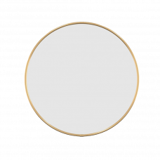 Зеркало круглое 600мм золотистый