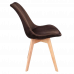 Стул обеденный Bari коричневый
