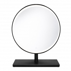 Зеркало настольное Led 60см touch черный