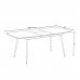 Стол обеденный Yense145 75x90x145/185см Marmo Super matt