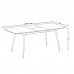 Стол обеденный Yense145 75x90x145/185см Mola