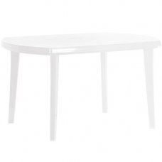 Стол пластиковый Elise белый