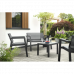 Набор мебели Emily Patio графит 246589