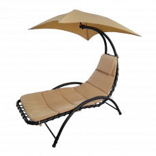 Кресло-качалка Relax бежевый 170х110х165см