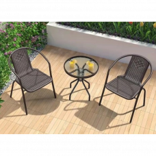Мебель садовая набор стол 60х72см 2 стулья 60х58х72см