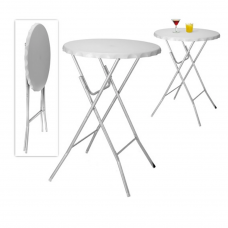 Стол складной круглый 80х110см