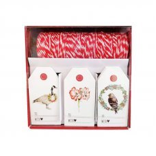 Этикетки для подарков 30шт