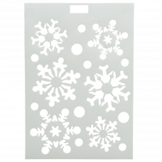 Наклейка новогодняя 21x30см