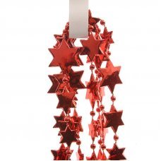 Мишура елочная Звезды 2.7м