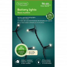 Гирлянда 96LED 7.1м тепло-белый