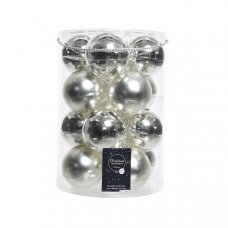 Decoratiuni pentru brad Globuri 8cm 16buc.