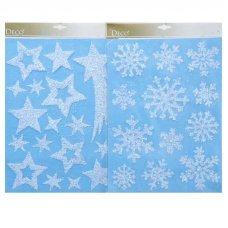 Наклейка новогодняя 29.5x40см