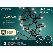 Гирлянда электрическая 448LED 3м тепло-белый