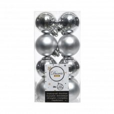 Украшения елочные Шары 4см 16шт.