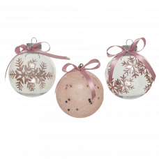 Украшения елочные Шары 8см 1шт.