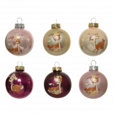 Украшения елочные Шары 4,5см 1шт.