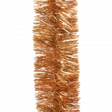 Мишура елочная янтарный 7.5х270см