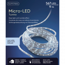 Гирлянда 567LED 9м белый