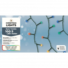 Гирлянда электрическая 100LED 5м разноцветный 