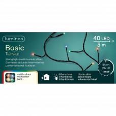 Гирлянда 40LED 3м разноцветный