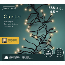 Гирлянда 588LED 4.5м тепло-белый