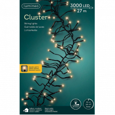 Гирлянда 3000LED 27м тепло-белый