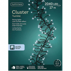 Гирлянда 2040LED 17м белый