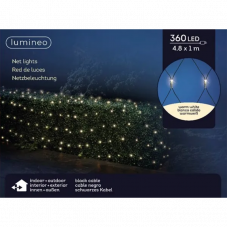 Гирлянда 360LED 1x4.8м белый