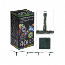 Гирлянда электрическая 40LED 4м разноцветный