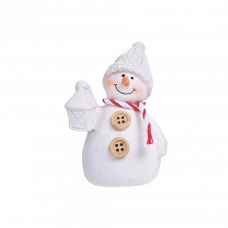 Декор новогодний Снеговик 7х4см