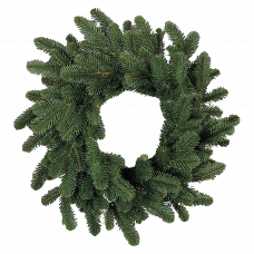 Венок рождественский 45см 30 веток 