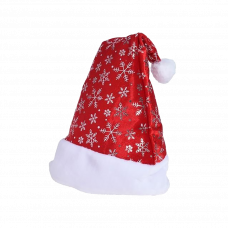 Шапка Деда Мороза 40см