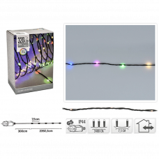Ghirlanda 320Led 2400cm multicolor