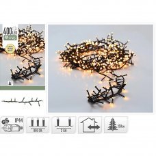 Гирлянда 400Led 800см тепло-белый 