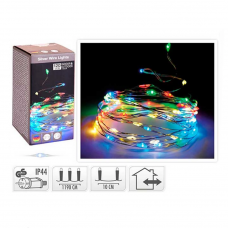 Гирлянда 120LED 1200см разноцветный